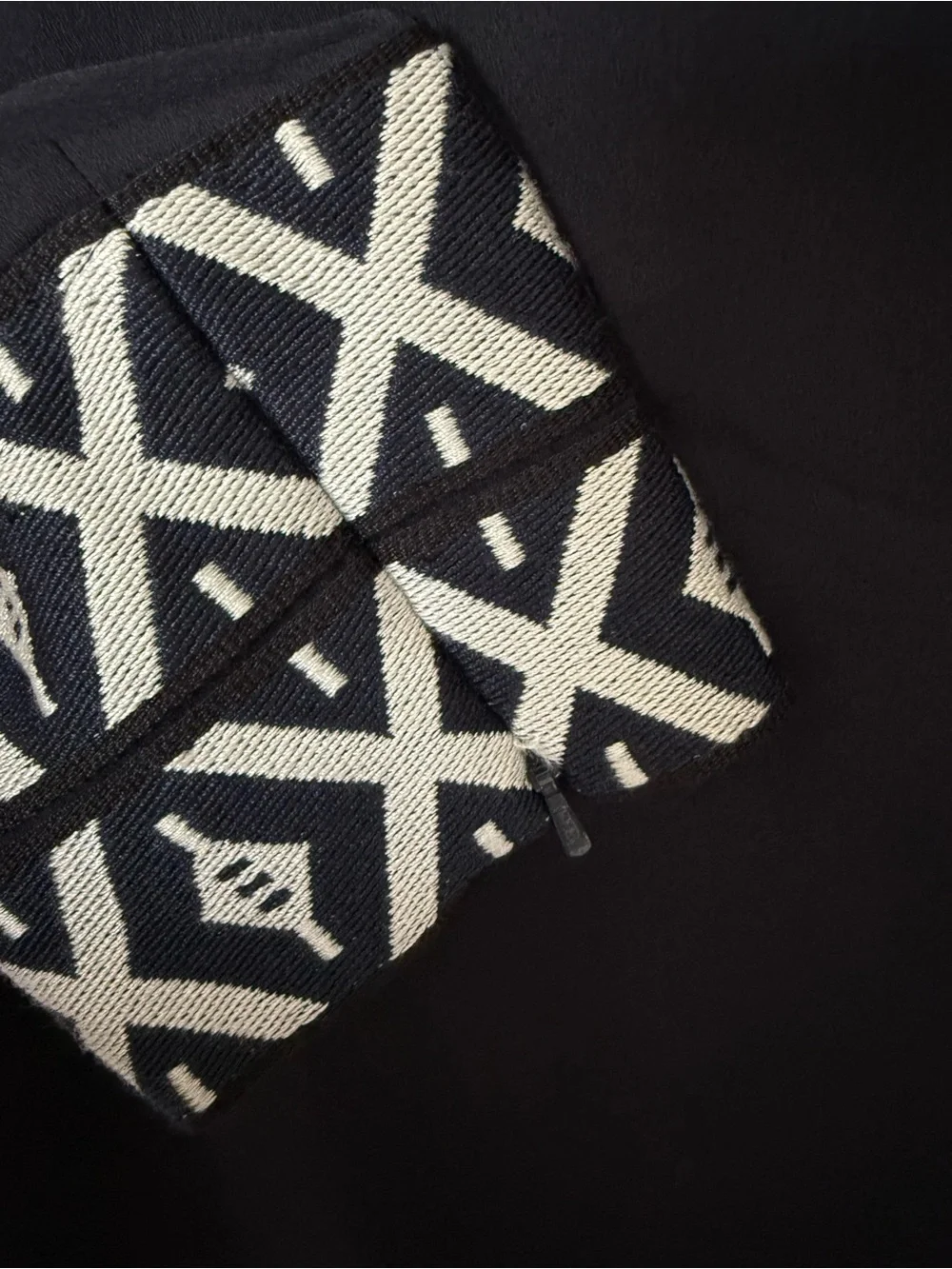 Tory Burch Tunic with Taping Navy Geometric Trim NWT Size 6